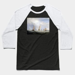 High Resolution William Turner Helvoetsluys Ships Going out to Sea 1832 Baseball T-Shirt